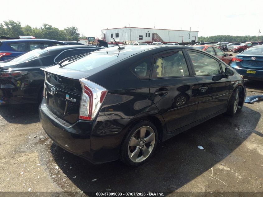 2013 TOYOTA PRIUS ONE/TWO/THREE/FOUR/FIVE - JTDKN3DU9D5616619
