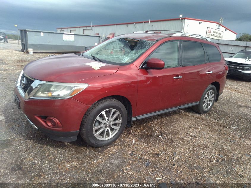 2013 NISSAN PATHFINDER SV - 5N1AR2MN6DC672107