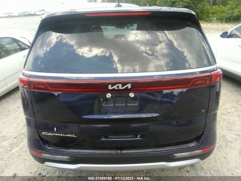 2022 KIA CARNIVAL LXS KNDNB4H32N6113538