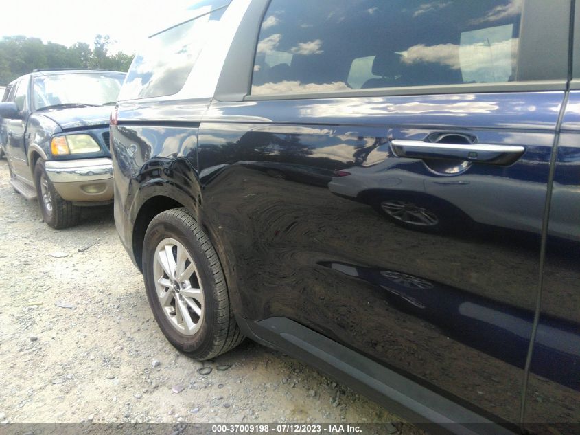 2022 KIA CARNIVAL LXS KNDNB4H32N6113538