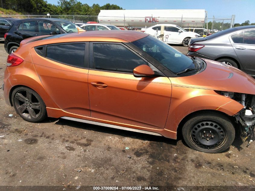 2015 HYUNDAI VELOSTER TURBO - KMHTC6AE3FU216228