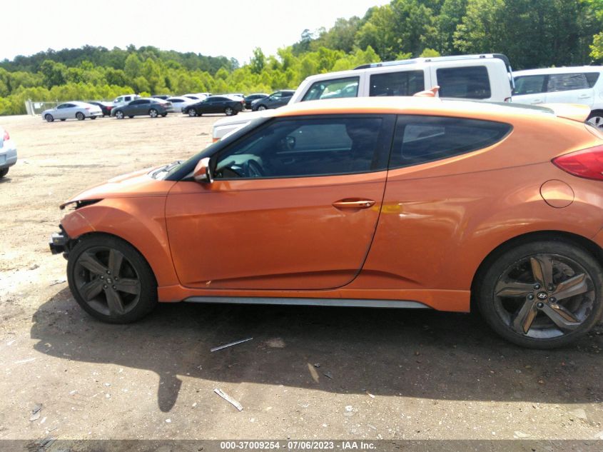 2015 HYUNDAI VELOSTER TURBO - KMHTC6AE3FU216228
