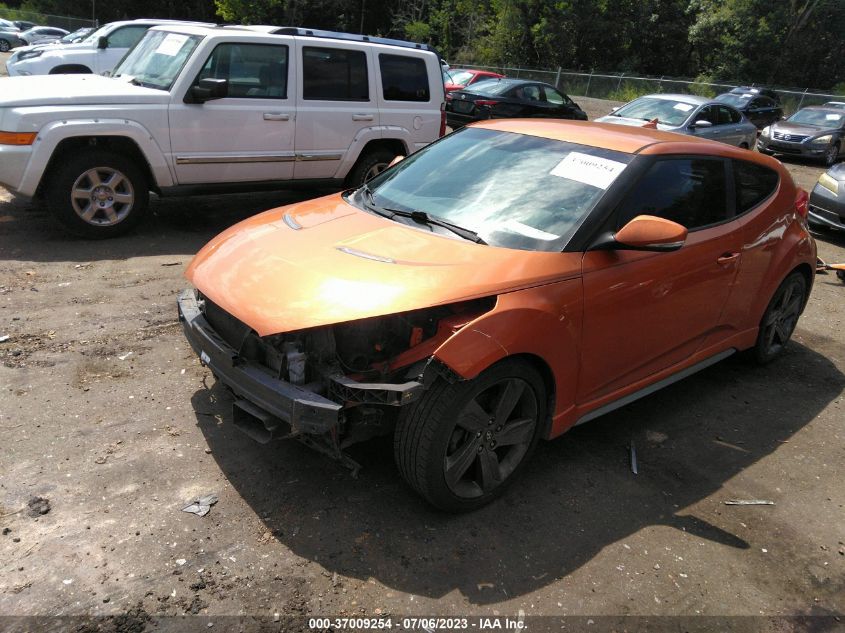 2015 HYUNDAI VELOSTER TURBO - KMHTC6AE3FU216228