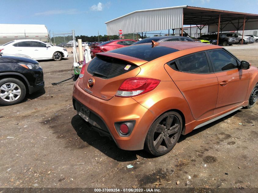 2015 HYUNDAI VELOSTER TURBO - KMHTC6AE3FU216228