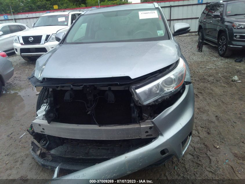 2015 TOYOTA HIGHLANDER LIMITED - 5TDYKRFH3FS111565