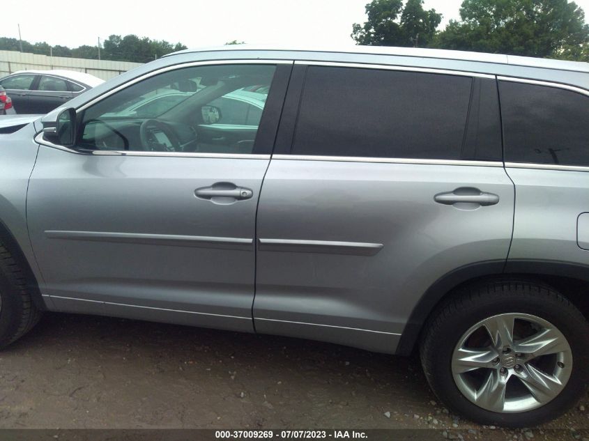2015 TOYOTA HIGHLANDER LIMITED - 5TDYKRFH3FS111565