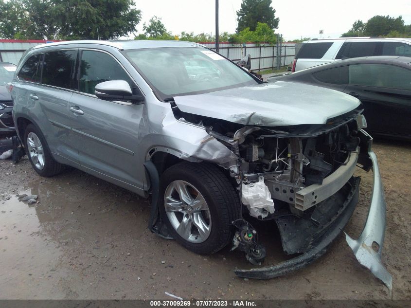 2015 TOYOTA HIGHLANDER LIMITED - 5TDYKRFH3FS111565