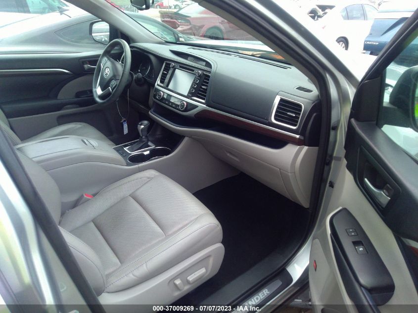 2015 TOYOTA HIGHLANDER LIMITED - 5TDYKRFH3FS111565