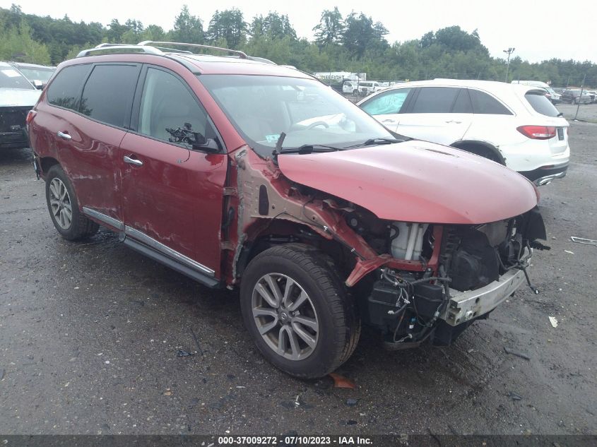 2015 NISSAN PATHFINDER SL - 5N1AR2MM9FC656669