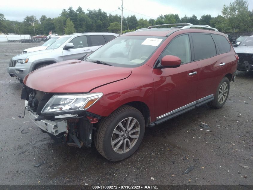 2015 NISSAN PATHFINDER SL - 5N1AR2MM9FC656669