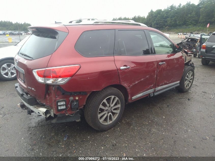 2015 NISSAN PATHFINDER SL - 5N1AR2MM9FC656669