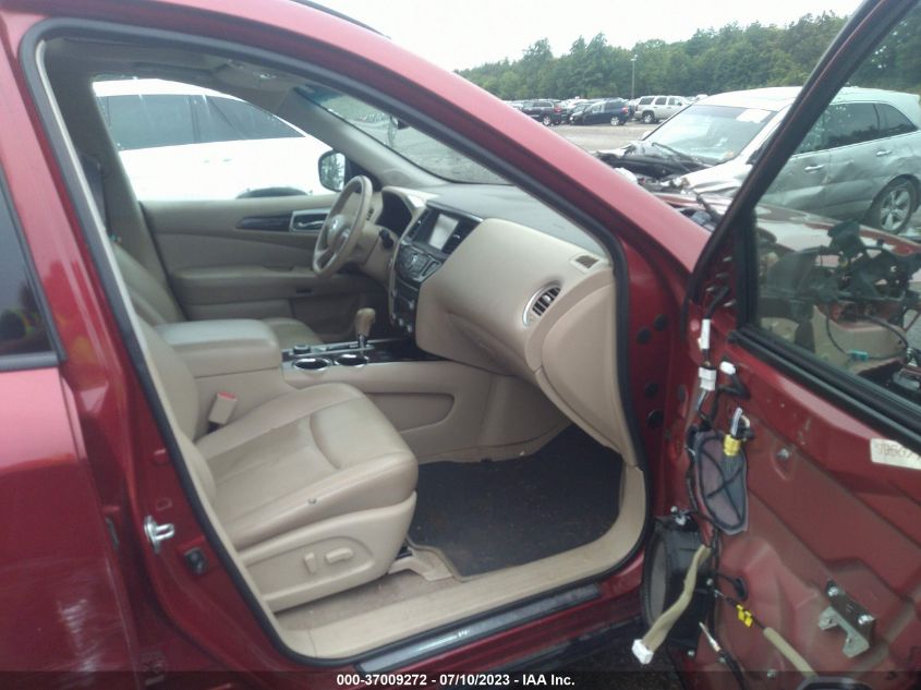 2015 NISSAN PATHFINDER SL - 5N1AR2MM9FC656669