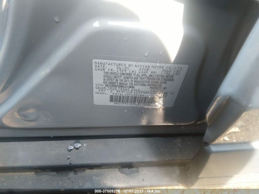 2021 NISSAN KICKS SV - 3N1CP5CV0ML513886