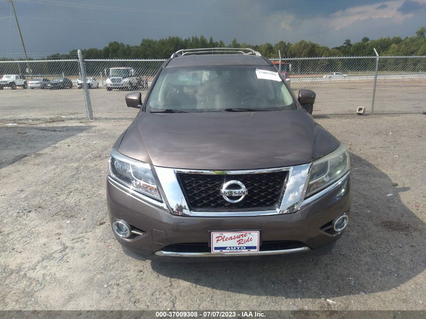 2015 NISSAN PATHFINDER SL - 5N1AR2MN0FC605036