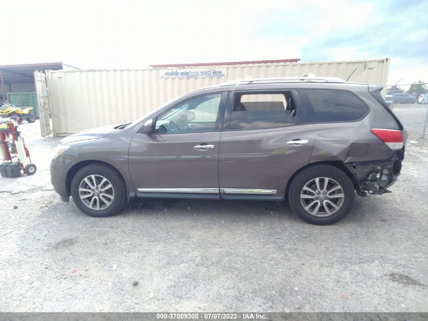 2015 NISSAN PATHFINDER SL - 5N1AR2MN0FC605036