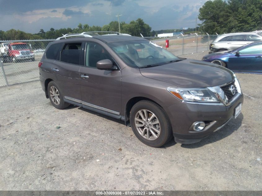 2015 NISSAN PATHFINDER SL - 5N1AR2MN0FC605036