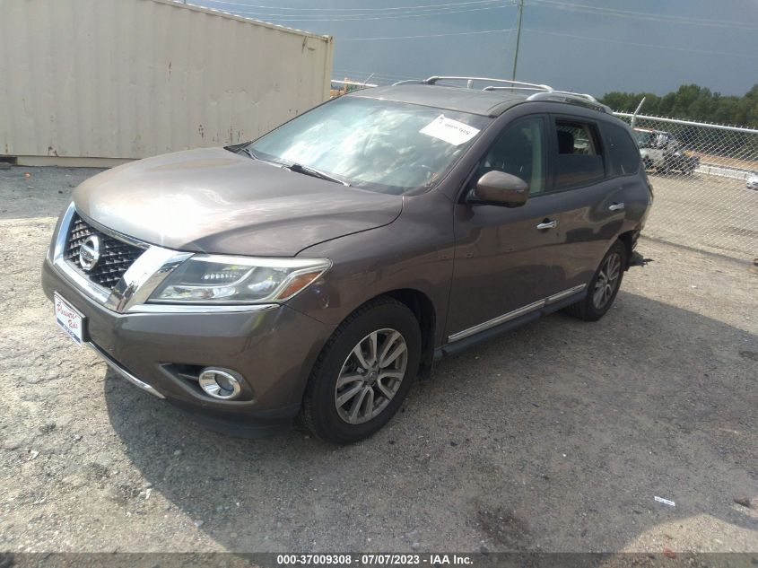 2015 NISSAN PATHFINDER SL - 5N1AR2MN0FC605036