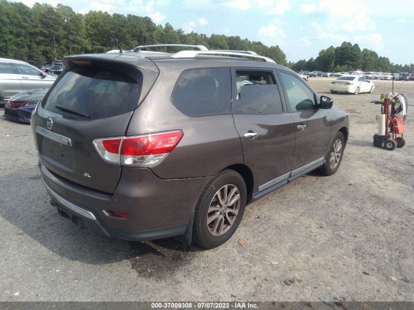 2015 NISSAN PATHFINDER SL - 5N1AR2MN0FC605036