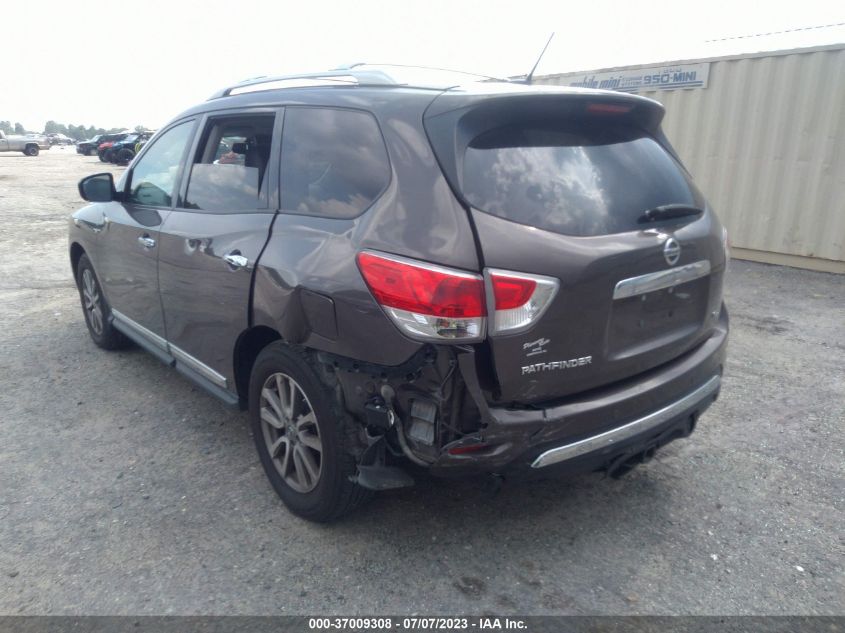 2015 NISSAN PATHFINDER SL - 5N1AR2MN0FC605036