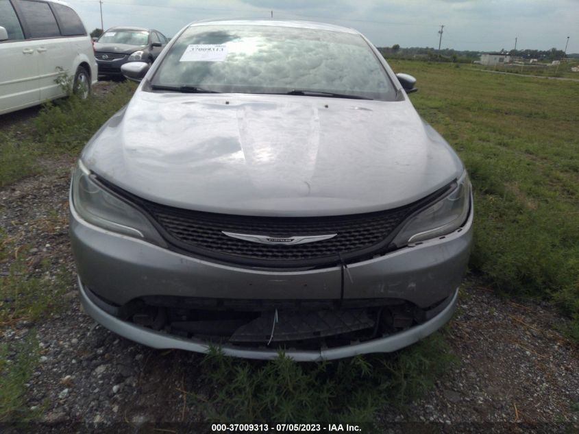 2016 CHRYSLER 200 S - 1C3CCCBBXGN124301