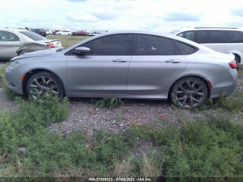 2016 CHRYSLER 200 S - 1C3CCCBBXGN124301