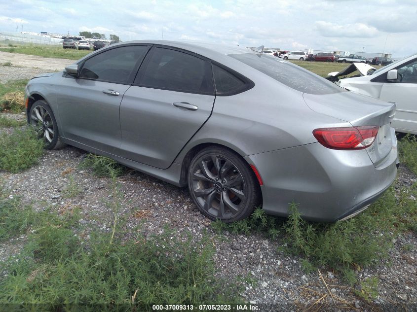 2016 CHRYSLER 200 S - 1C3CCCBBXGN124301