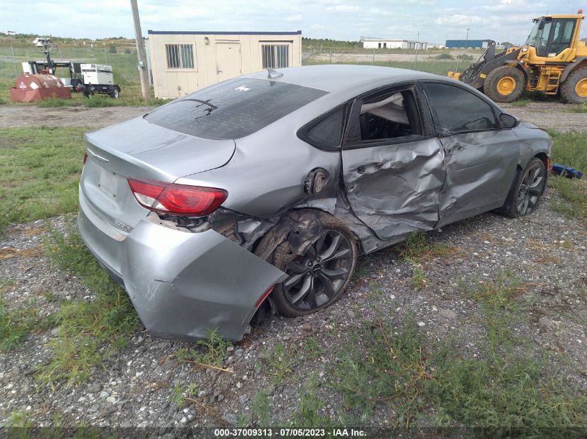2016 CHRYSLER 200 S - 1C3CCCBBXGN124301