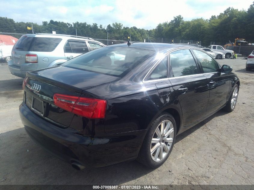 2013 AUDI A6 2.0T PREMIUM PLUS - WAUGFAFC0DN016841