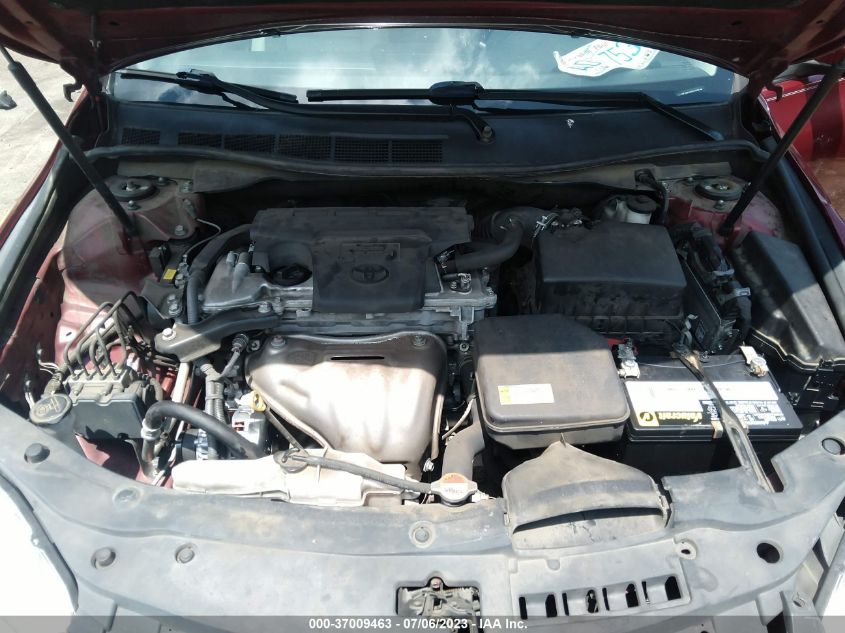 2016 TOYOTA CAMRY XLE/SE/LE/XSE - 4T1BF1FKXGU511008
