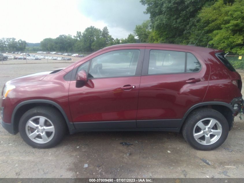 2016 CHEVROLET TRAX LS - 3GNCJNSB7GL272569