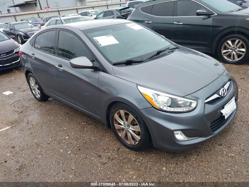 2014 HYUNDAI ACCENT GLS/SE - KMHCU4AEXEU750326
