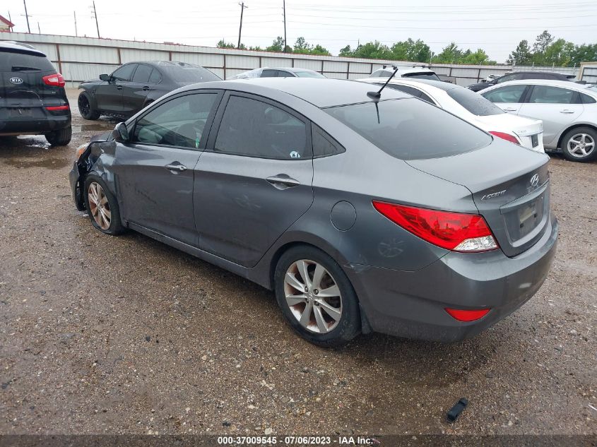 2014 HYUNDAI ACCENT GLS/SE - KMHCU4AEXEU750326