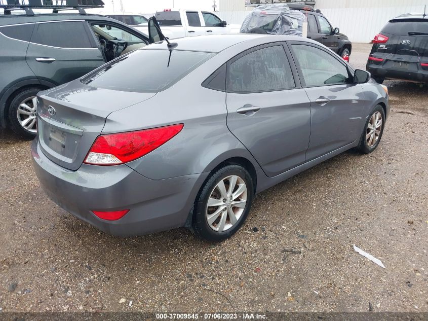 2014 HYUNDAI ACCENT GLS/SE - KMHCU4AEXEU750326