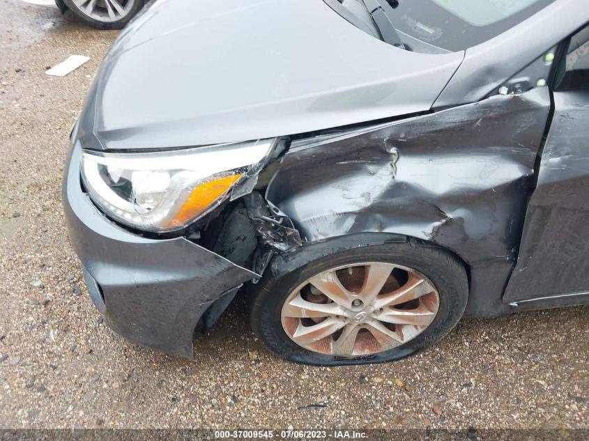 2014 HYUNDAI ACCENT GLS/SE - KMHCU4AEXEU750326