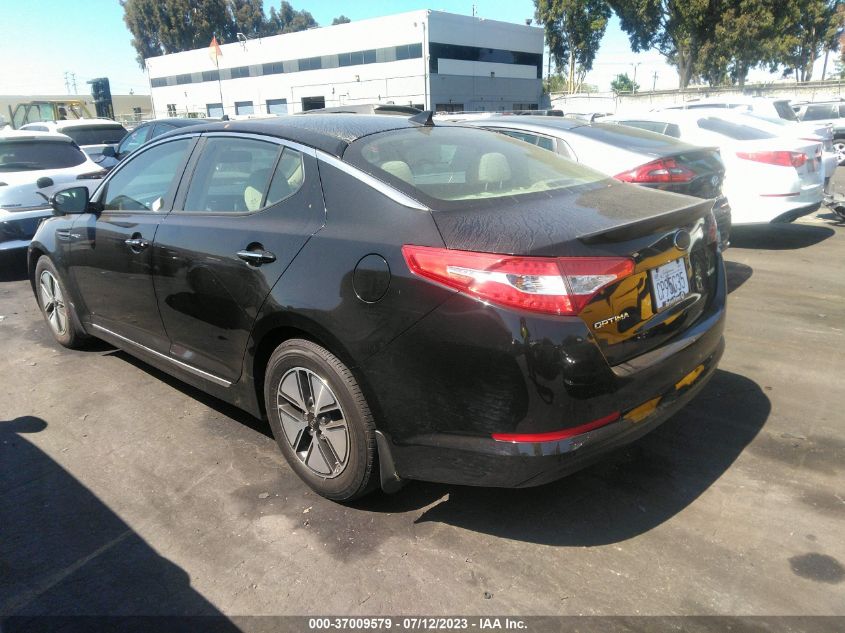 2013 KIA OPTIMA HYBRID LX - KNAGM4AD4D5050482