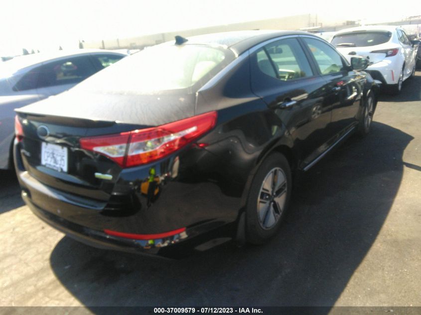 2013 KIA OPTIMA HYBRID LX - KNAGM4AD4D5050482