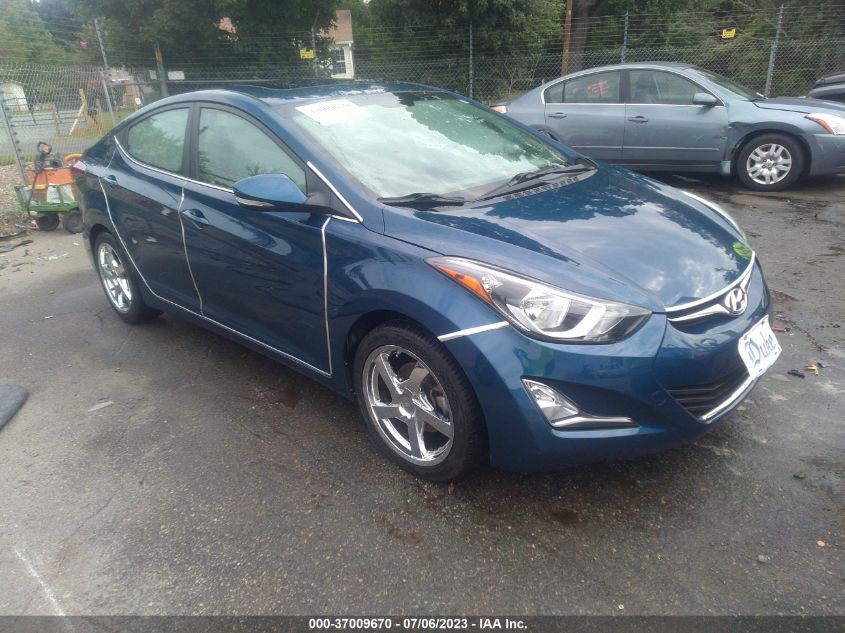 2016 HYUNDAI ELANTRA VALUE EDITION - KMHDH4AE9GU489654