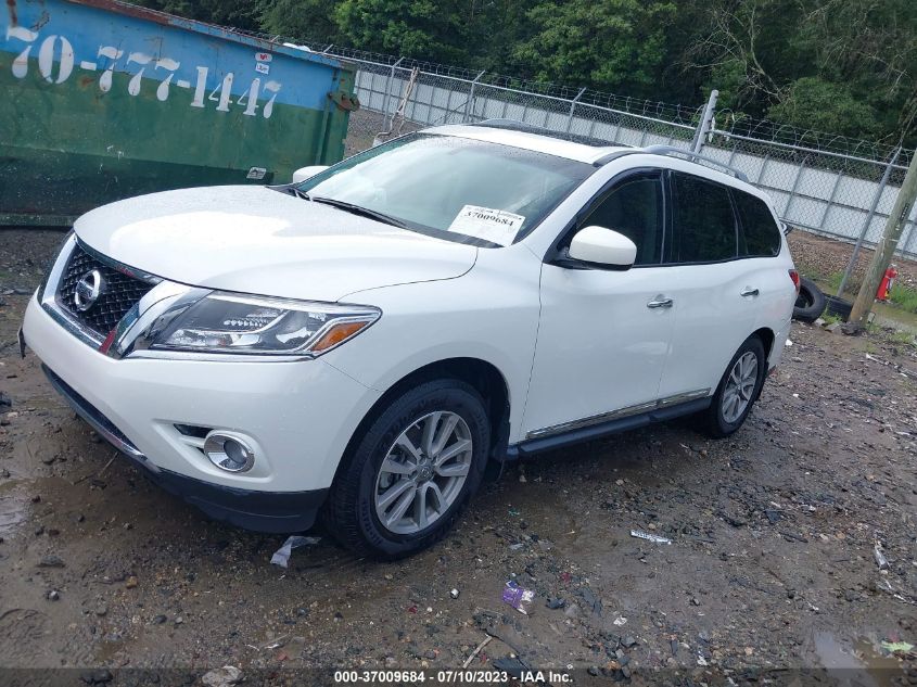 2014 NISSAN PATHFINDER SL - 5N1AR2MNXEC735341