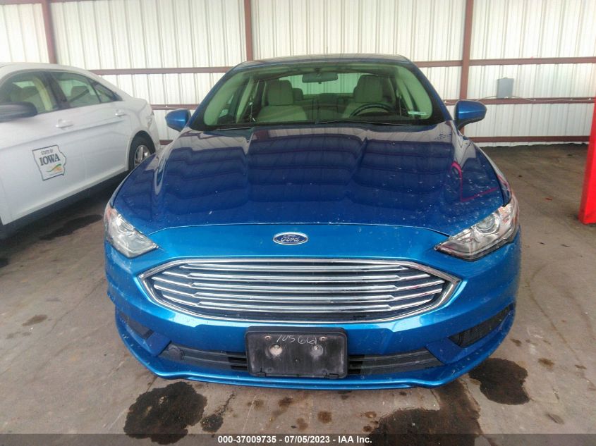 2017 FORD FUSION HYBRID SE - 3FA6P0LUXHR123312