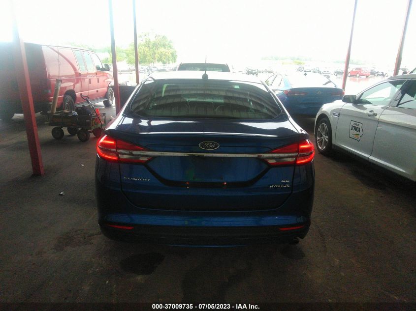 2017 FORD FUSION HYBRID SE - 3FA6P0LUXHR123312