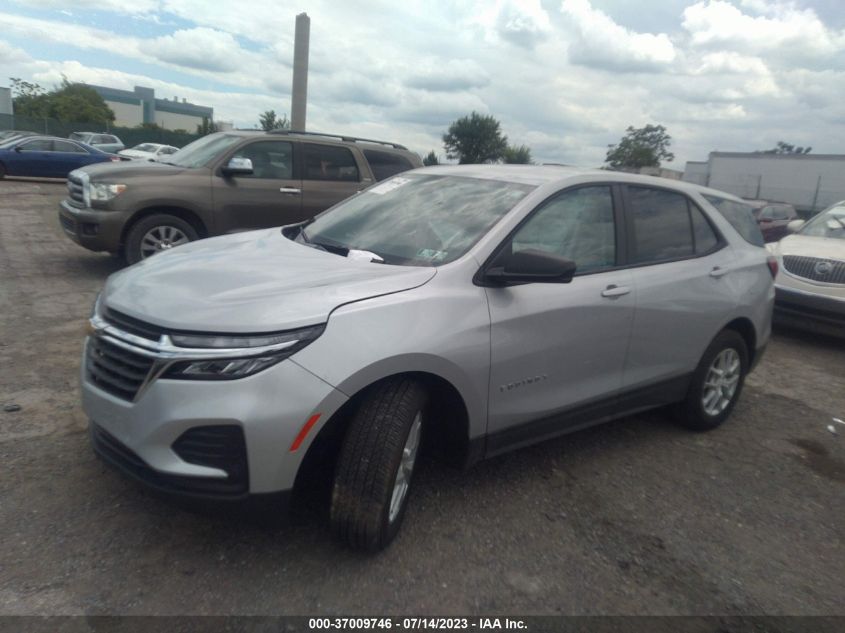2022 CHEVROLET EQUINOX LS - 2GNAXSEV6N6115353