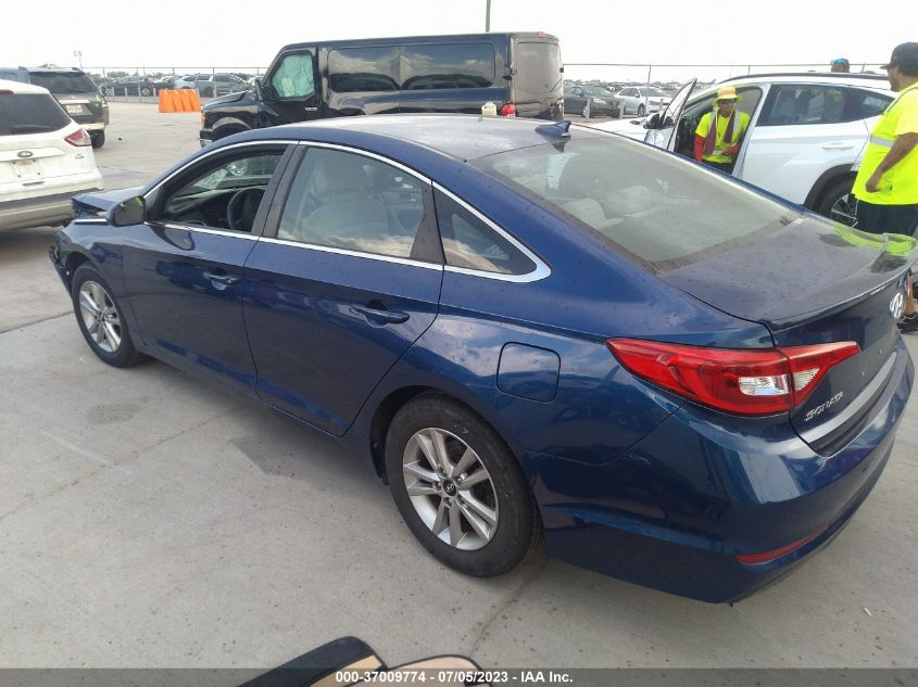 2016 HYUNDAI SONATA 2.4L SE - 5NPE24AF2GH328611