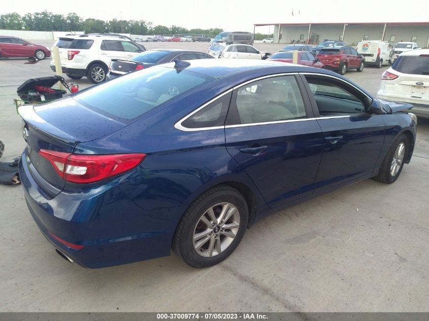 2016 HYUNDAI SONATA 2.4L SE - 5NPE24AF2GH328611