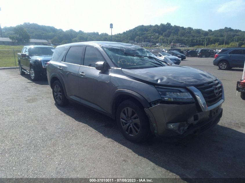 2022 NISSAN PATHFINDER S - 5N1DR3AC7NC208735