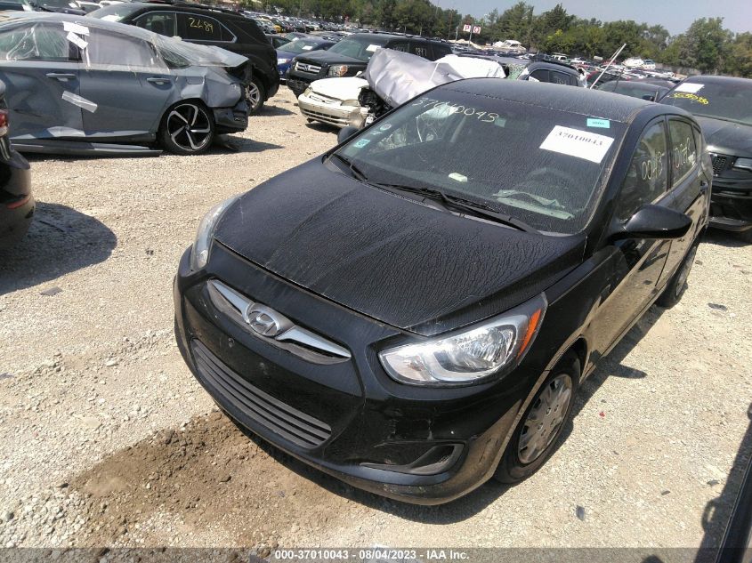 2014 HYUNDAI ACCENT GS - KMHCT5AE8EU148548