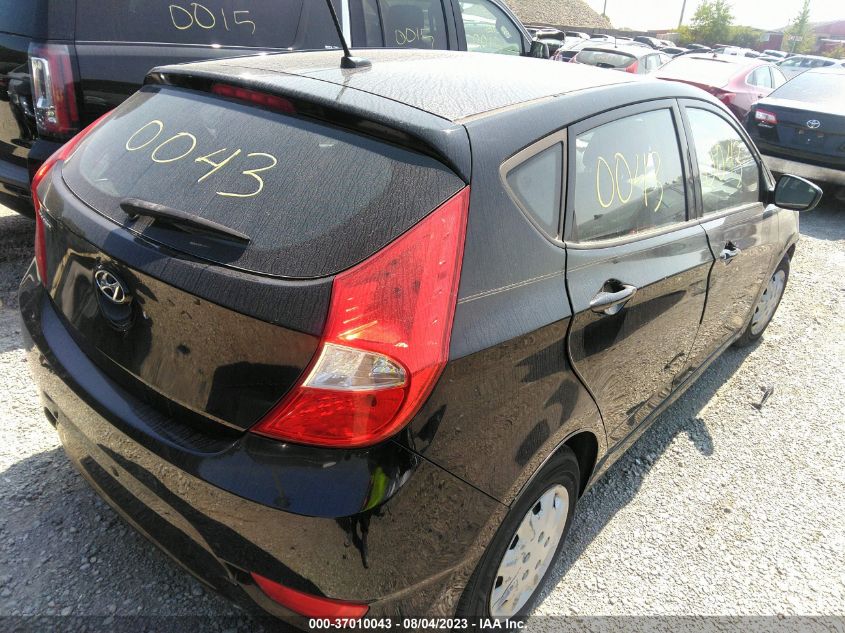 2014 HYUNDAI ACCENT GS - KMHCT5AE8EU148548