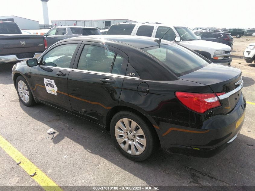 2014 CHRYSLER 200 LX - 1C3CCBAG0EN171650