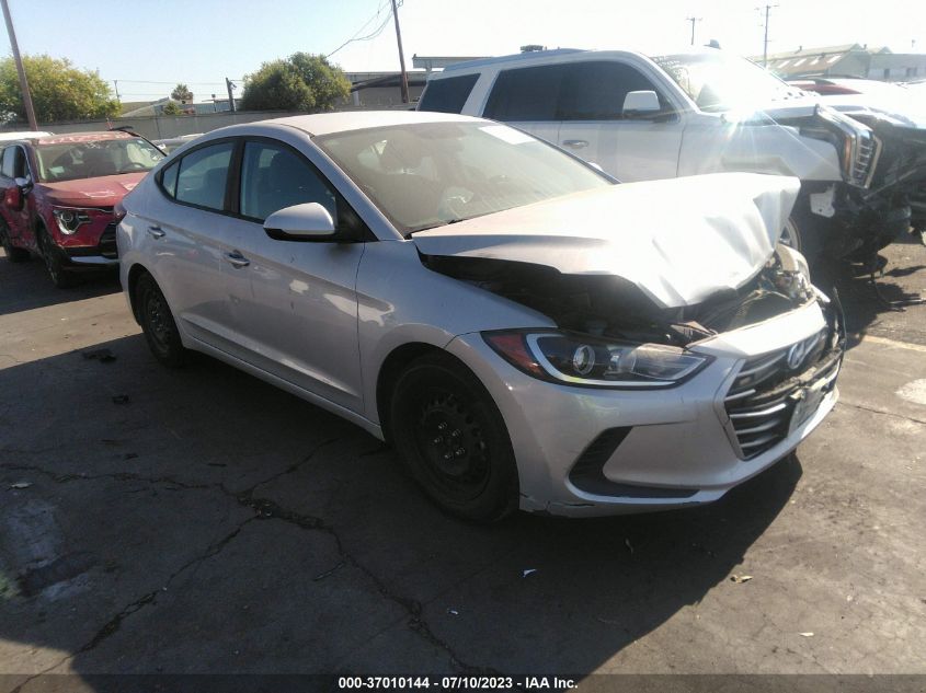 2017 HYUNDAI ELANTRA SE - KMHD74LF1HU084091