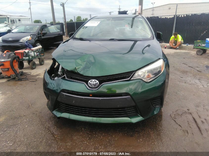 2015 TOYOTA COROLLA LE - 5YFBURHE7FP249184