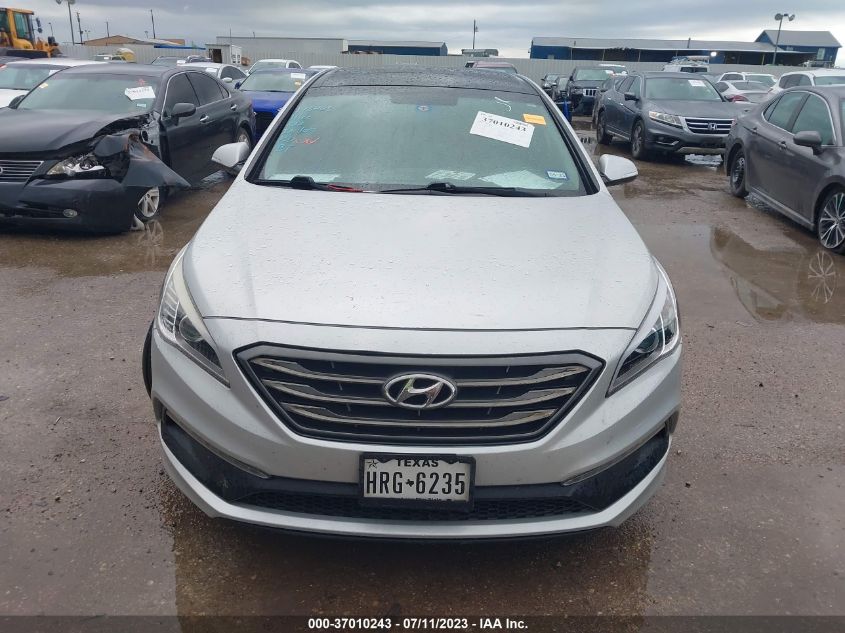 2016 HYUNDAI SONATA 2.4L LIMITED - 5NPE34AF8GH268072